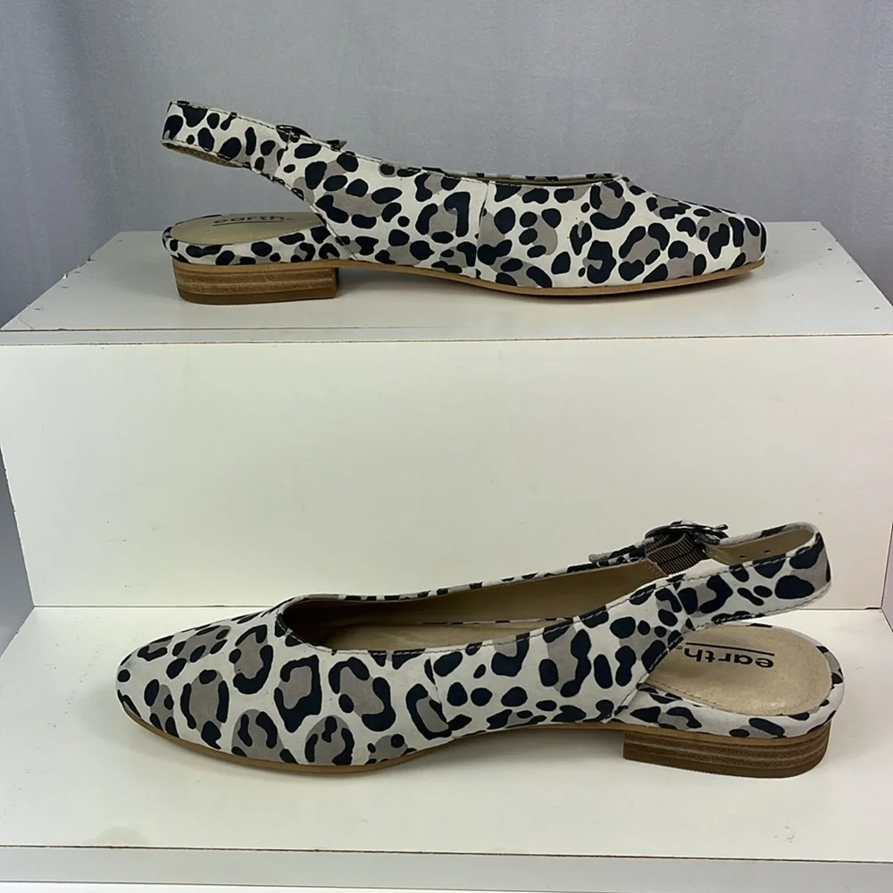 Earth Uptown Ursula Leather Sling‎ Back Sandal.